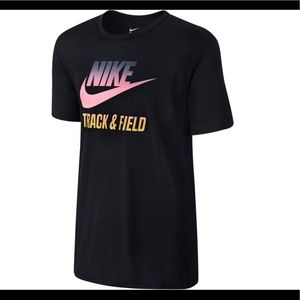 Nike Black Track&Field Graphic T-shirt